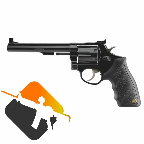 Revólver Taurus RT86 TA - Calibre 38 SPL - 6 Tiros - Cano 6" - Cabo Borracha - Oxidado - Image 2