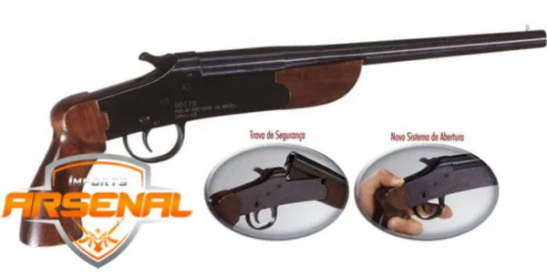 Pistola Boito B-300 300mm Cal. 28 – Coronha Longa