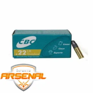 Munição CBC 22 Standard LR CHOG 40GR