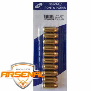 Munição CBC 40 SW ETPP 180GR