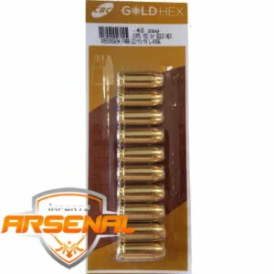 Munição CBC 40 SW EXPO 155GR GOLD HEX