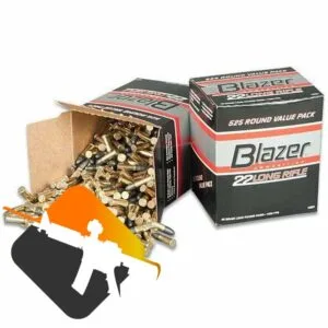 Munição CCI Blazer Cal .22 LR 38GR LRN Cx 525