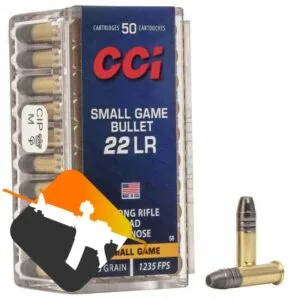 Munição CCI 22LR SGB SMALL GAME 40GR – CX 50