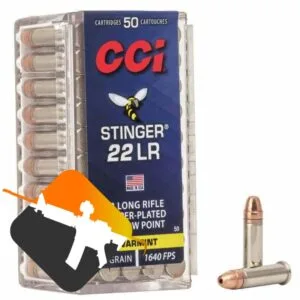 Munição CCI 22LR Stinger HP 32 Grains – Cx 50