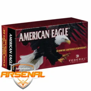 Munição Federal 22LR AMERICAN EAGLE OGIVAL 40GR – CX 50