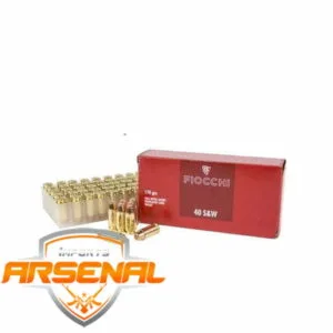Munição Fiocchi .40 S&W 170gr FMJTC – Cx 50