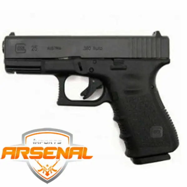 Pistola Glock G25 Calibre .380 Oxidada 16 Tiros