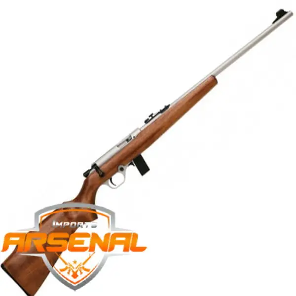 RIFLE CBC 8022 CALIBRE 22 LR 10 TIROS MADEIRA CROMADO