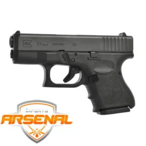 Pistola Glock G27 Gen4 Calibre .40 9+1 Tiros
