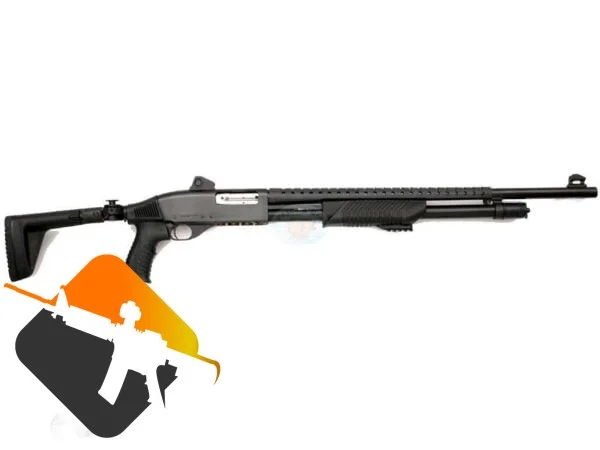 Espingarda CBC Pump Action Cal. 12 Tactical
